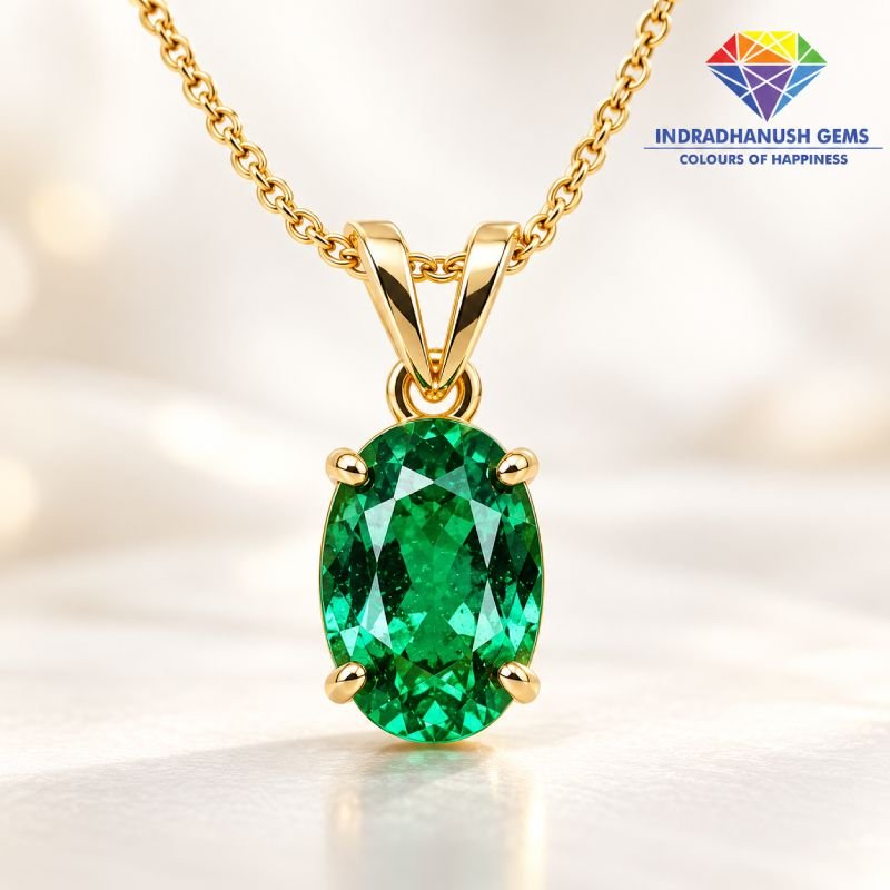 emerald pendant